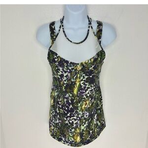 Lululemon Athletica Multicolor Patterned yoga exercise Tank Top 6